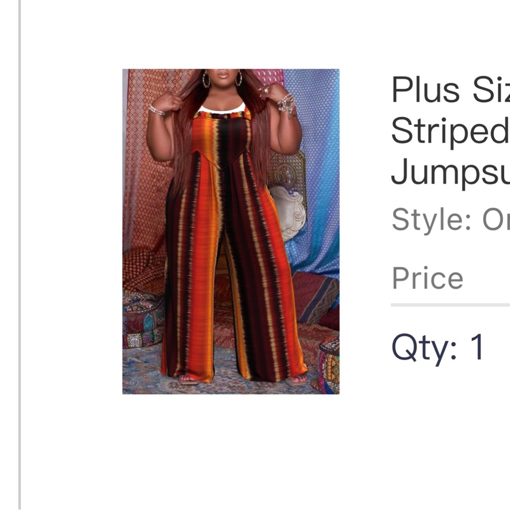 New jumpsuit size 4xl